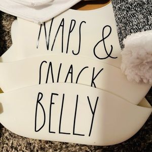 Catcher Bibs NWT Rae Dunn